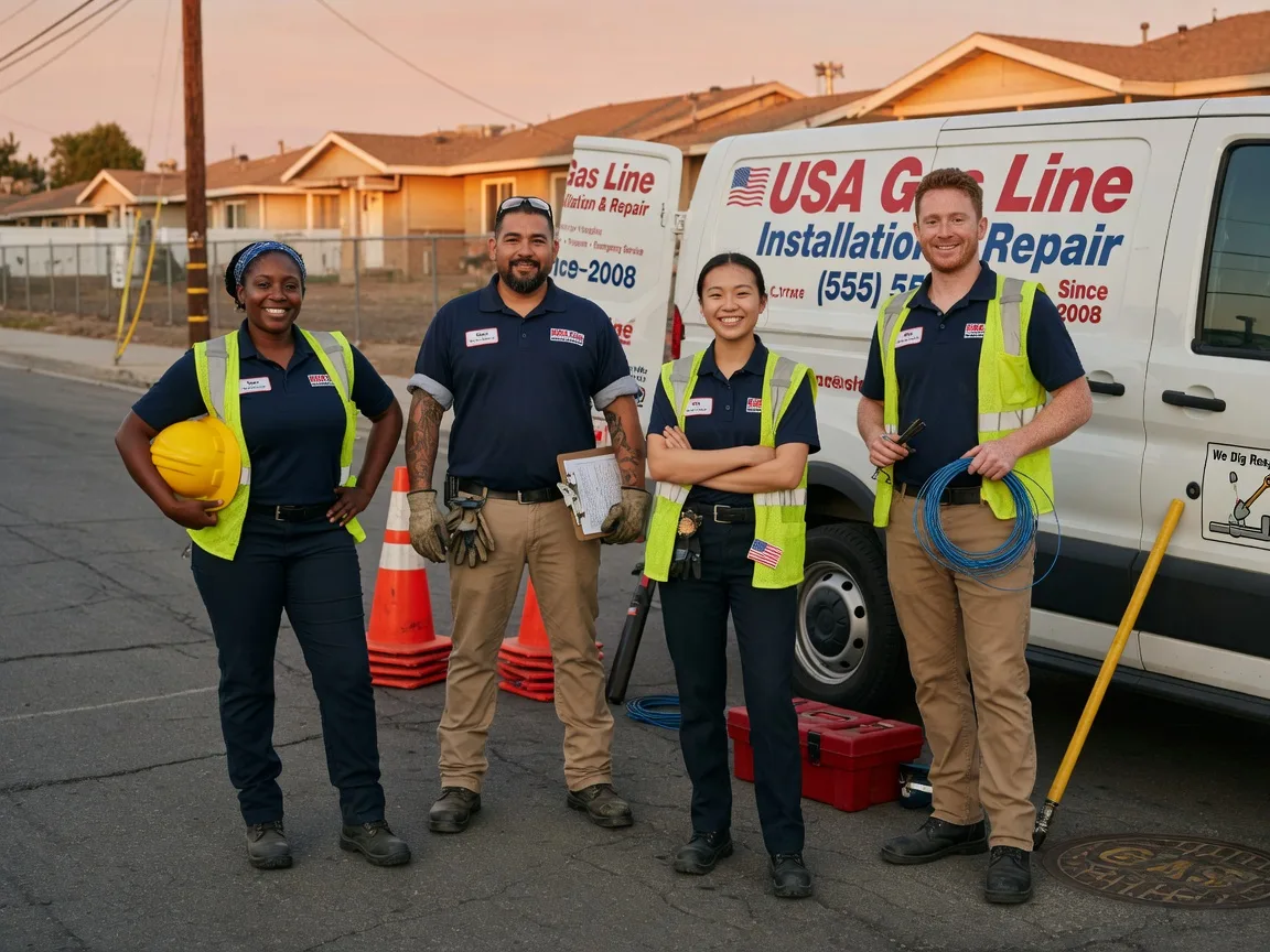 Gas Line Installation company in Malvern, IA